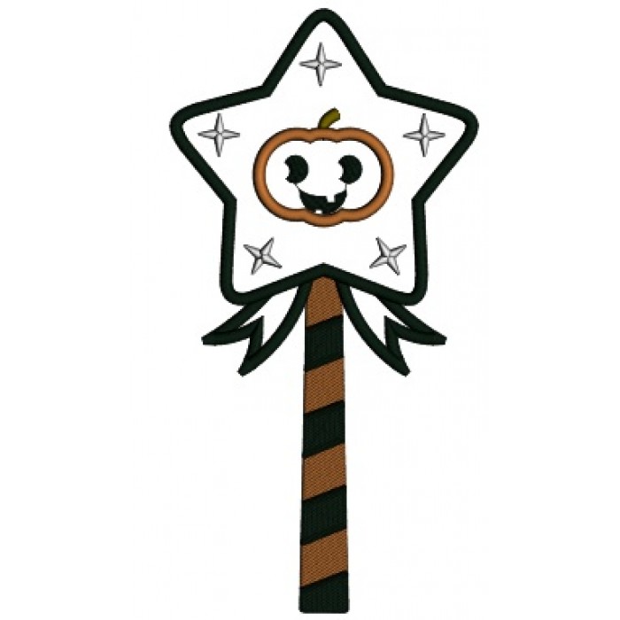 pumpkin-star-magic-wand-halloween-applique-machine-embroidery-digitized